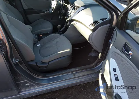 2014 Hyundai Accent Gls из США, поврежденный, VIN KMHCU4AE0EU750271